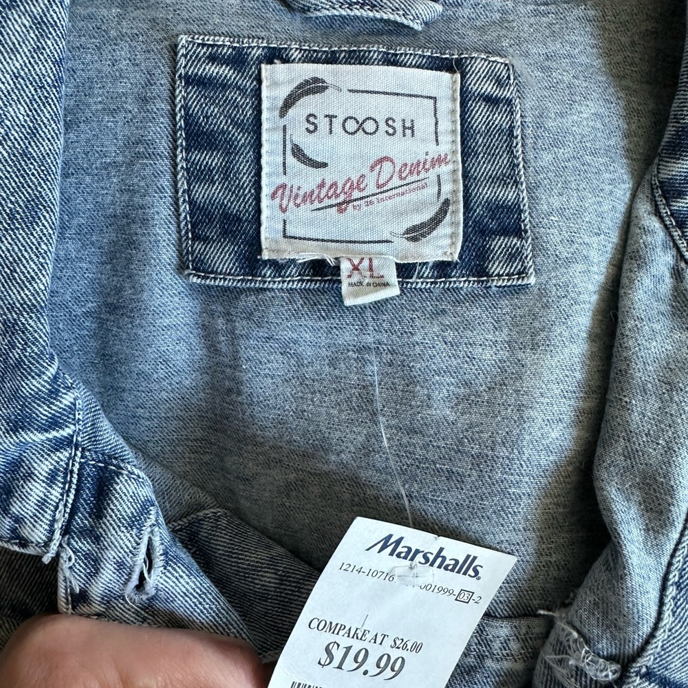 Cropped Denim Jacket - Picture 2 of 2